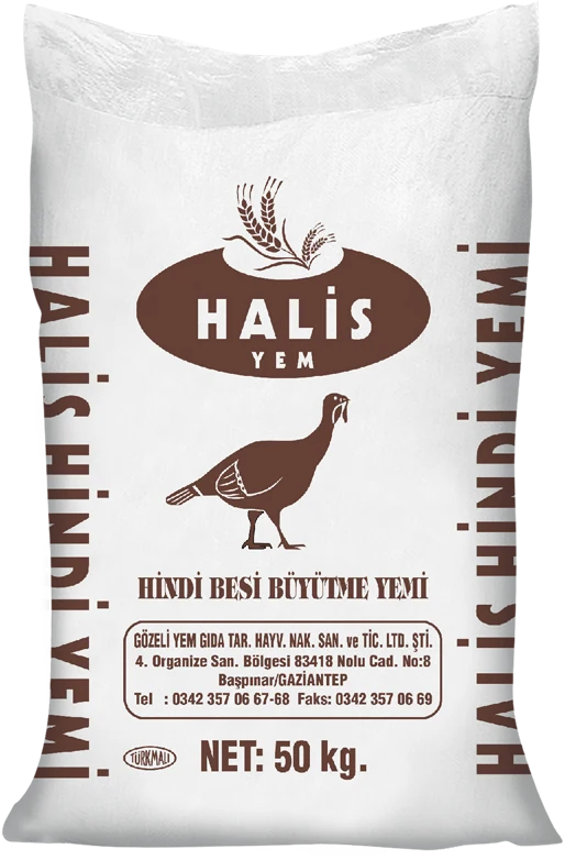 Hindi Besi Büyütme Yemleri (9-17 HAFTA)